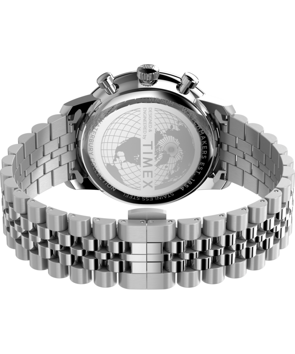 Waterbury Metropolitan Chronograph 41mm Stainless Steel Bracelet Watch - Image 6