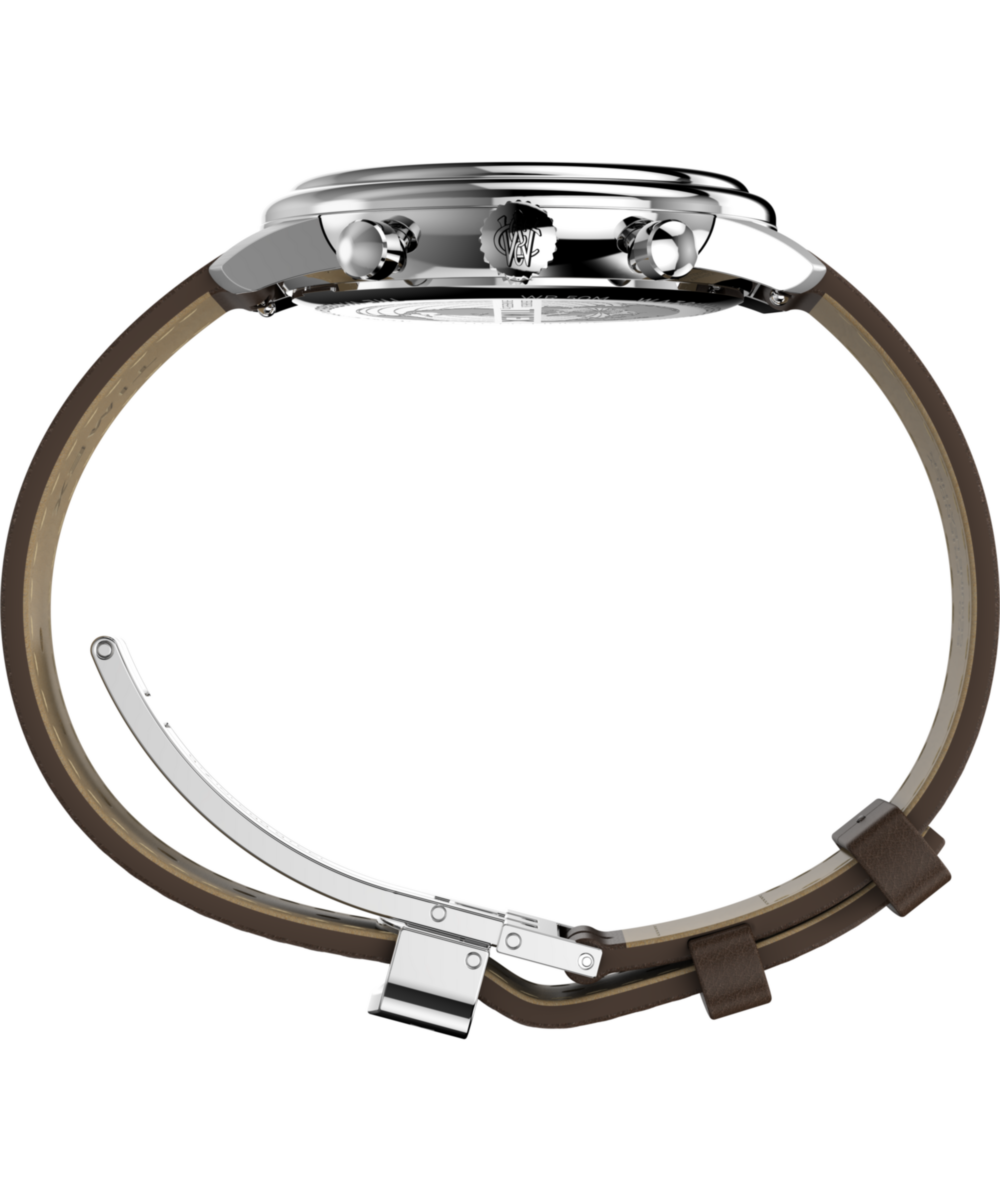 Waterbury Metropolitan Chronograph 41mm Leather Strap Watch - Image 3