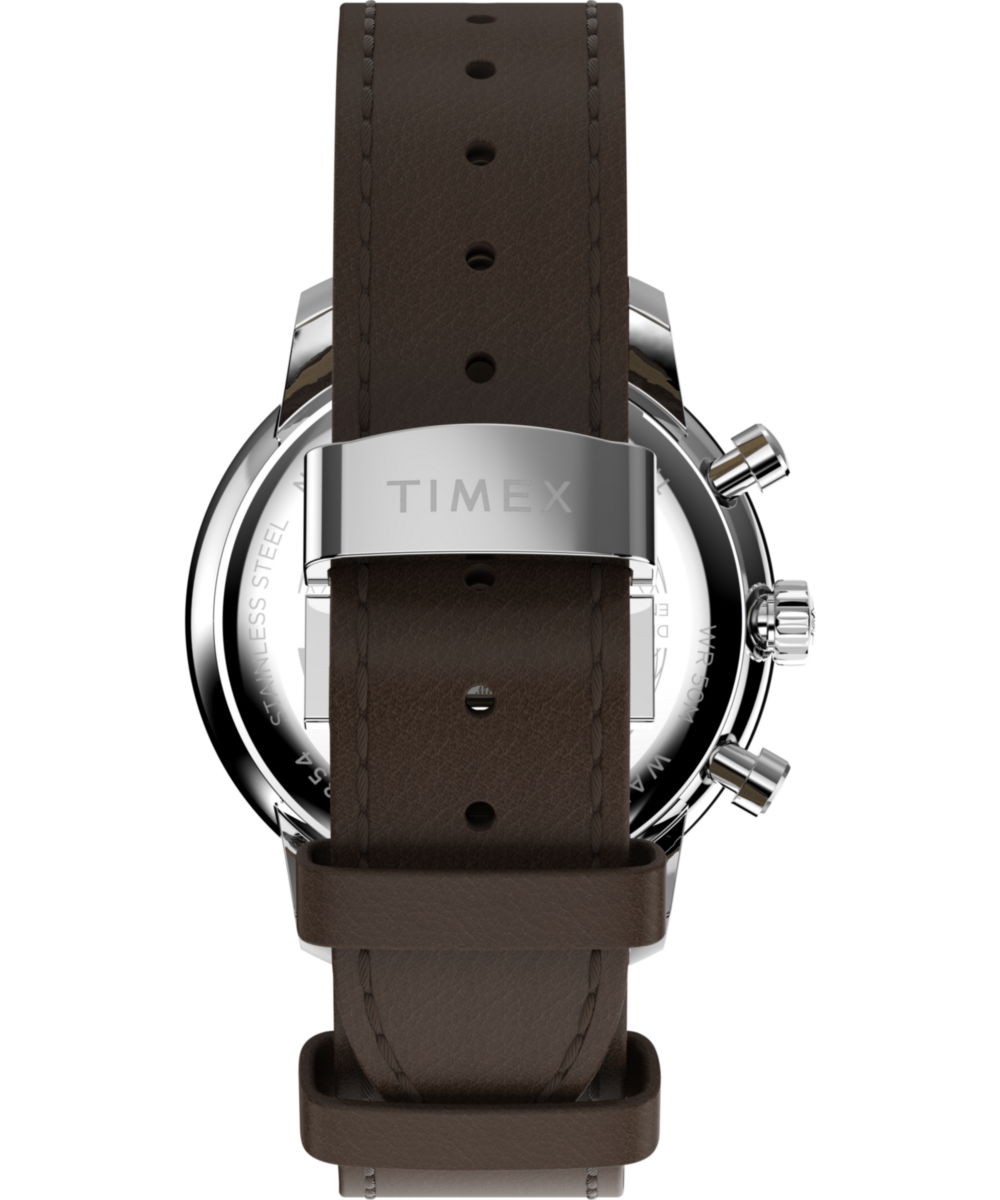 Waterbury Metropolitan Chronograph 41mm Leather Strap Watch - Image 4