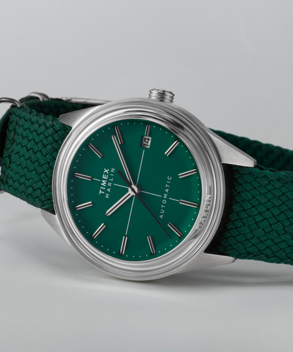 Marlin® Jet Automatic 38mm Fabric Strap Watch - Image 6