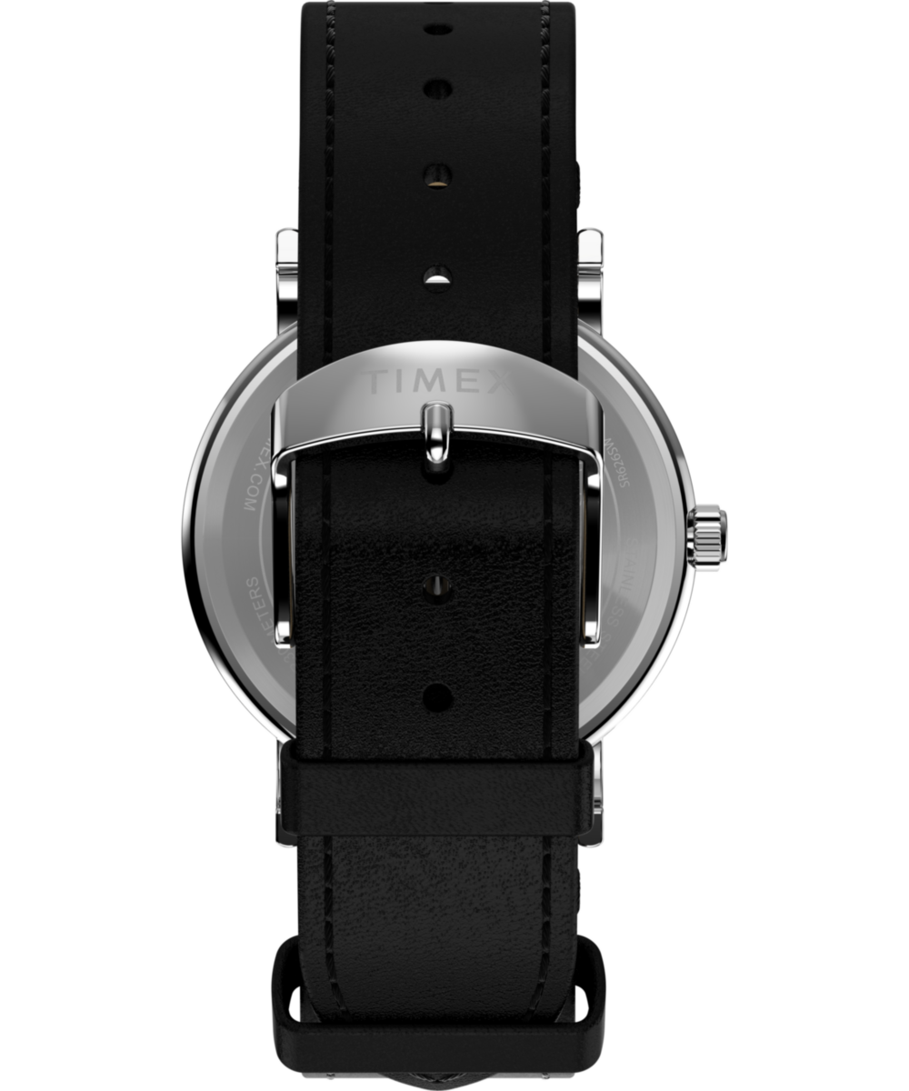 Peanuts® x Timex Weekender Snoopy Dancing 38mm Leather Strap Watch - Image 3