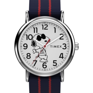 Peanuts® x Timex Weekender Joe Cool 38mm Fabric Strap Watch