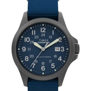 Expedition® Field Post Solar 41mm Eco-Conscious Fabric Strap Watch