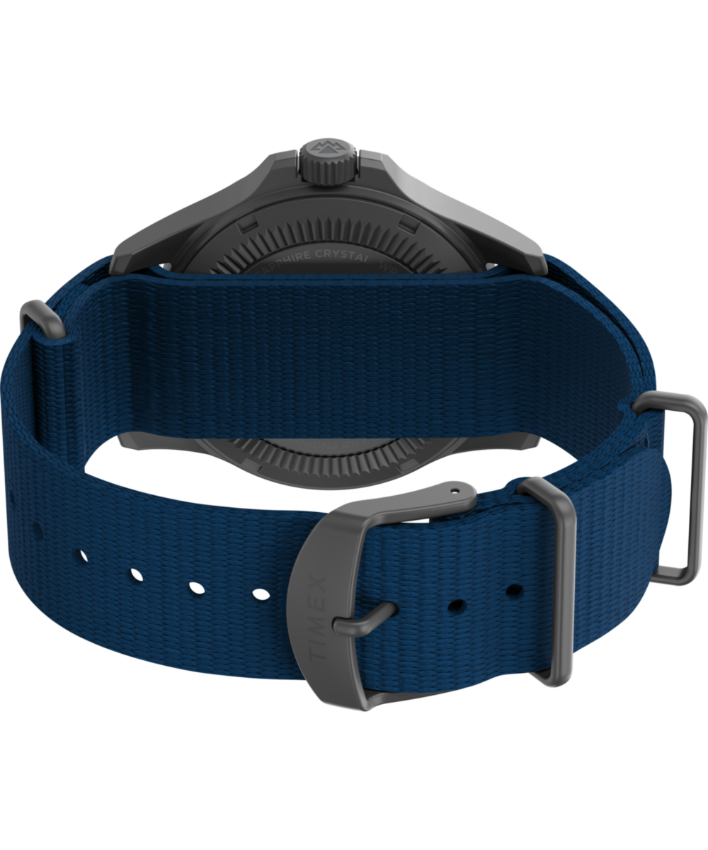 Expedition® Field Post Solar 41mm Eco-Conscious Fabric Strap Watch - Image 5
