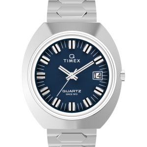 Q Timex® 1972 Time Machine Reissue 39mm Stainless Steel Bracelet Watch