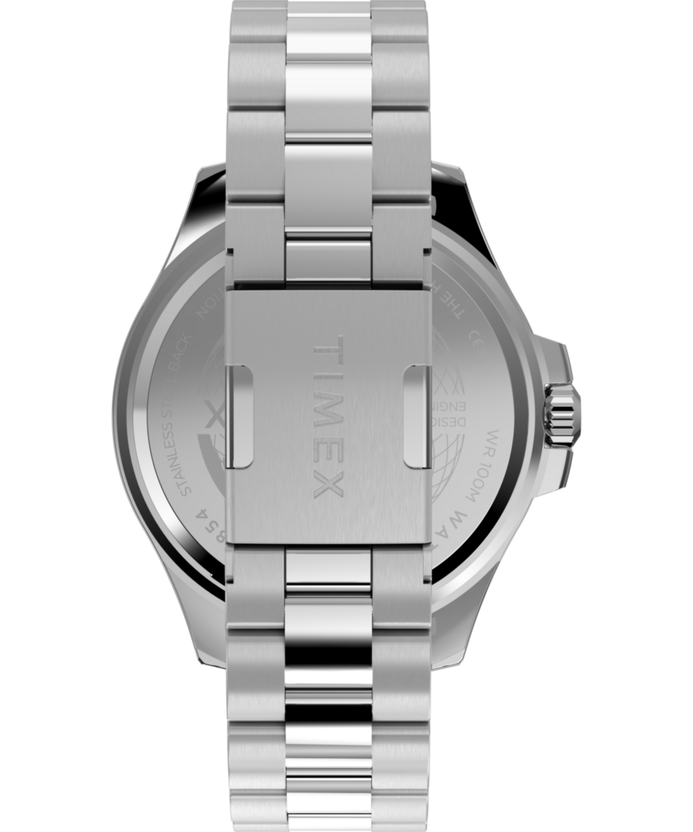 Harborside Coast Multifunction 43mm Stainless Steel Bracelet Watch - Image 4