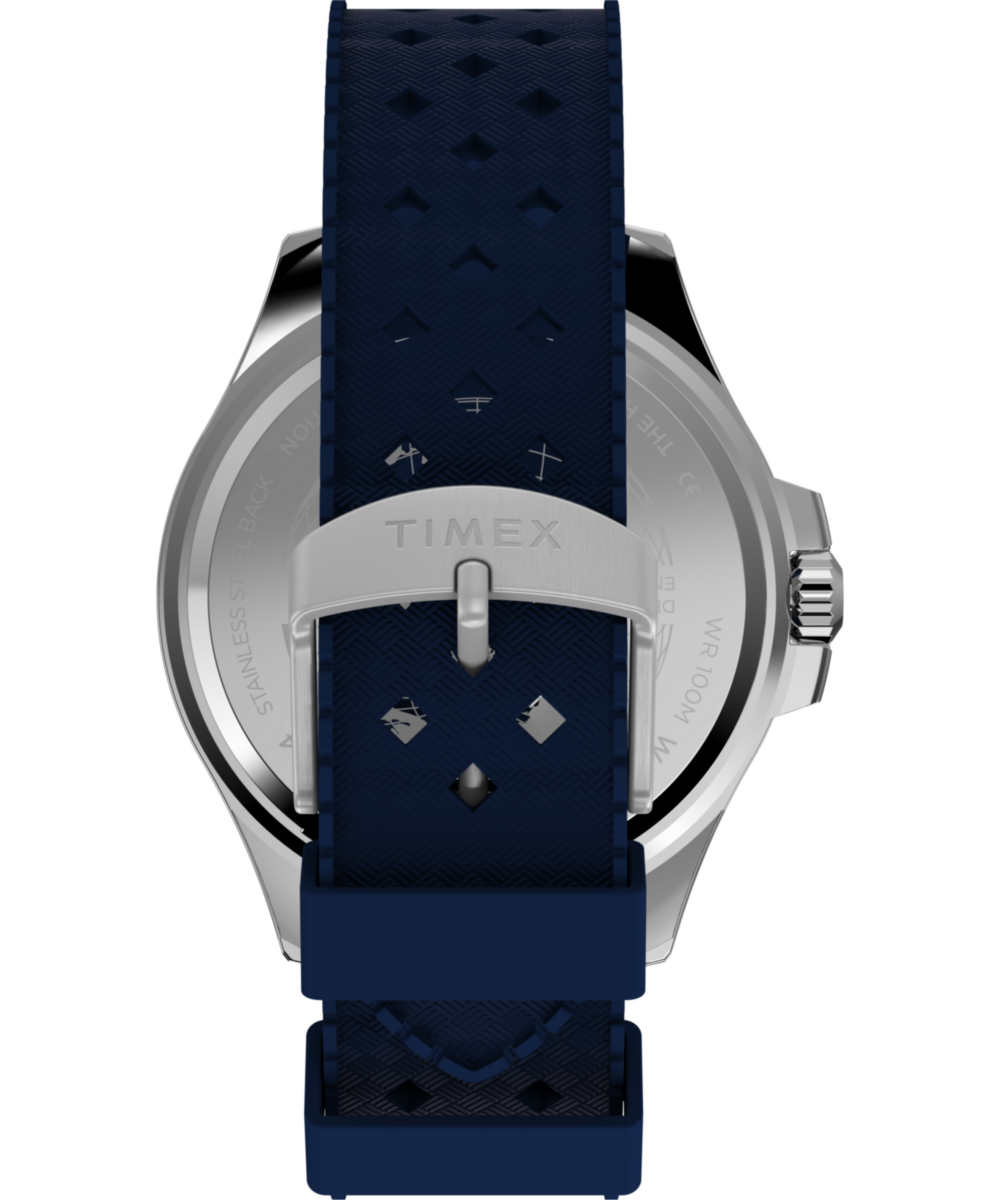 Harborside Coast Multifunction 43mm Synthetic Rubber Strap Watch - Image 3