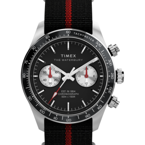 Waterbury Heritage Chronograph 39mm Fabric Strap Watch