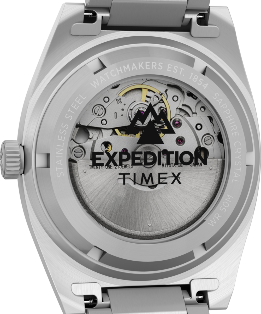 Expedition® Capstone Automatic 39mm Stainless Steel Bracelet Watch - Image 4