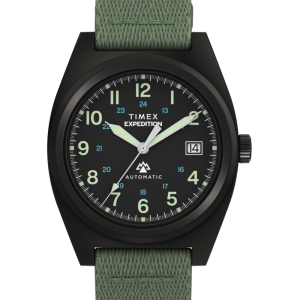 Expedition® Capstone Automatic 39mm Eco-Conscious Fabric Strap Watch