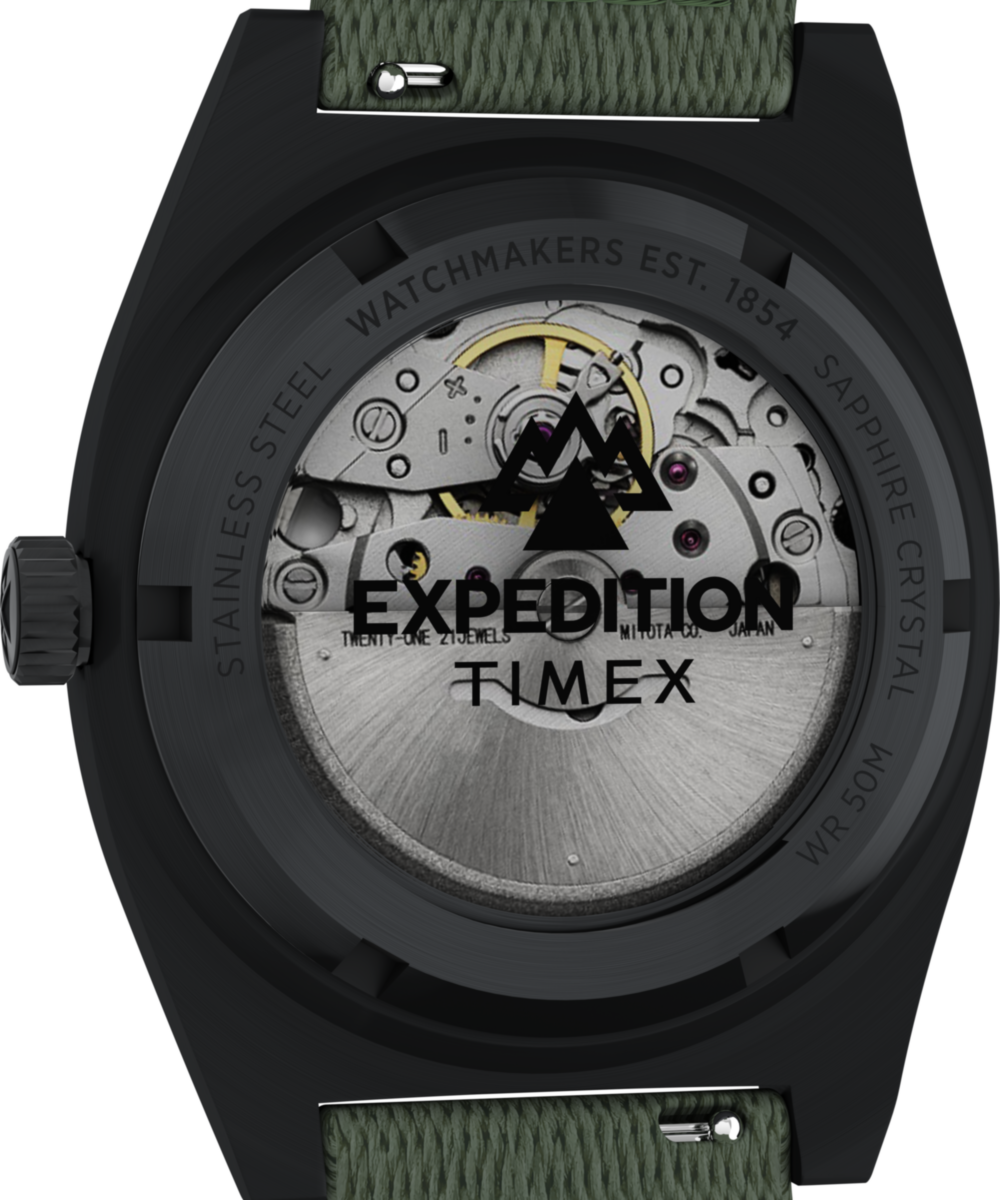 Expedition® Capstone Automatic 39mm Eco-Conscious Fabric Strap Watch - Image 4