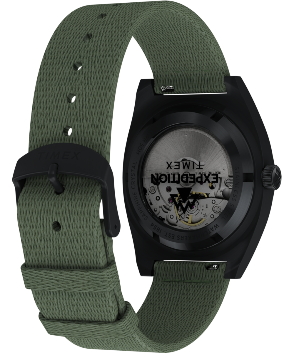 Expedition® Capstone Automatic 39mm Eco-Conscious Fabric Strap Watch - Image 5