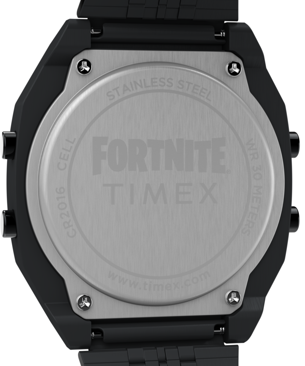 Timex x Fortnite T80 36mm Stainless Steel Bracelet Watch - Image 4