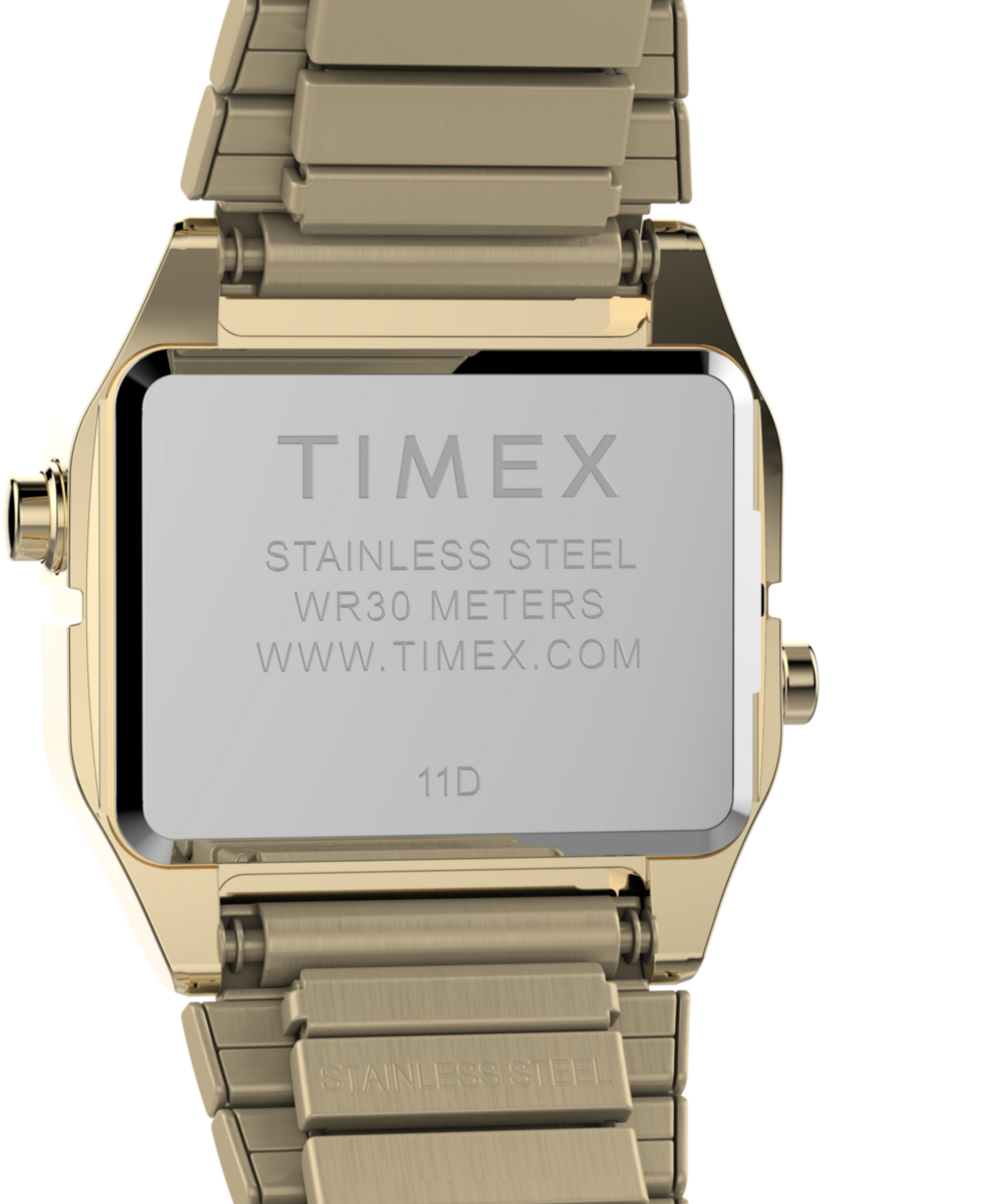 Teeny Tiny Timex Endorsed by Dimepiece 20mm Stainless Steel Expansion Band Watch with Perfect Fit - Image 4
