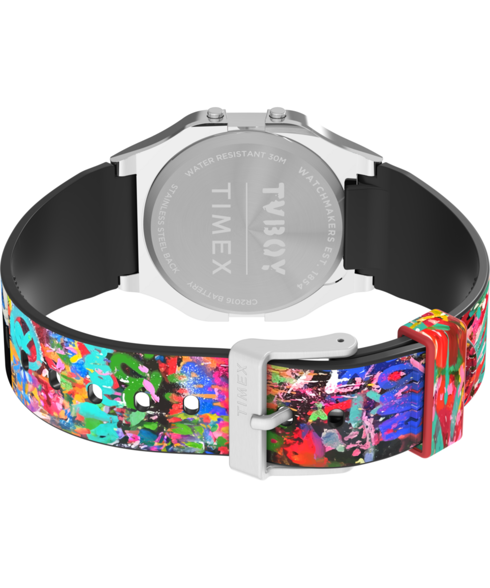 Timex T80 x TVBOY 34mm Resin Strap Watch - Image 5