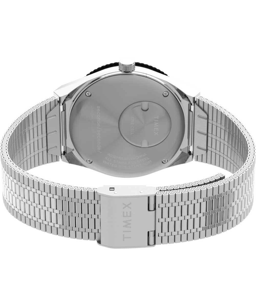 Timex x seconde/seconde/ 38mm Stainless Steel Bracelet Watch - Image 5