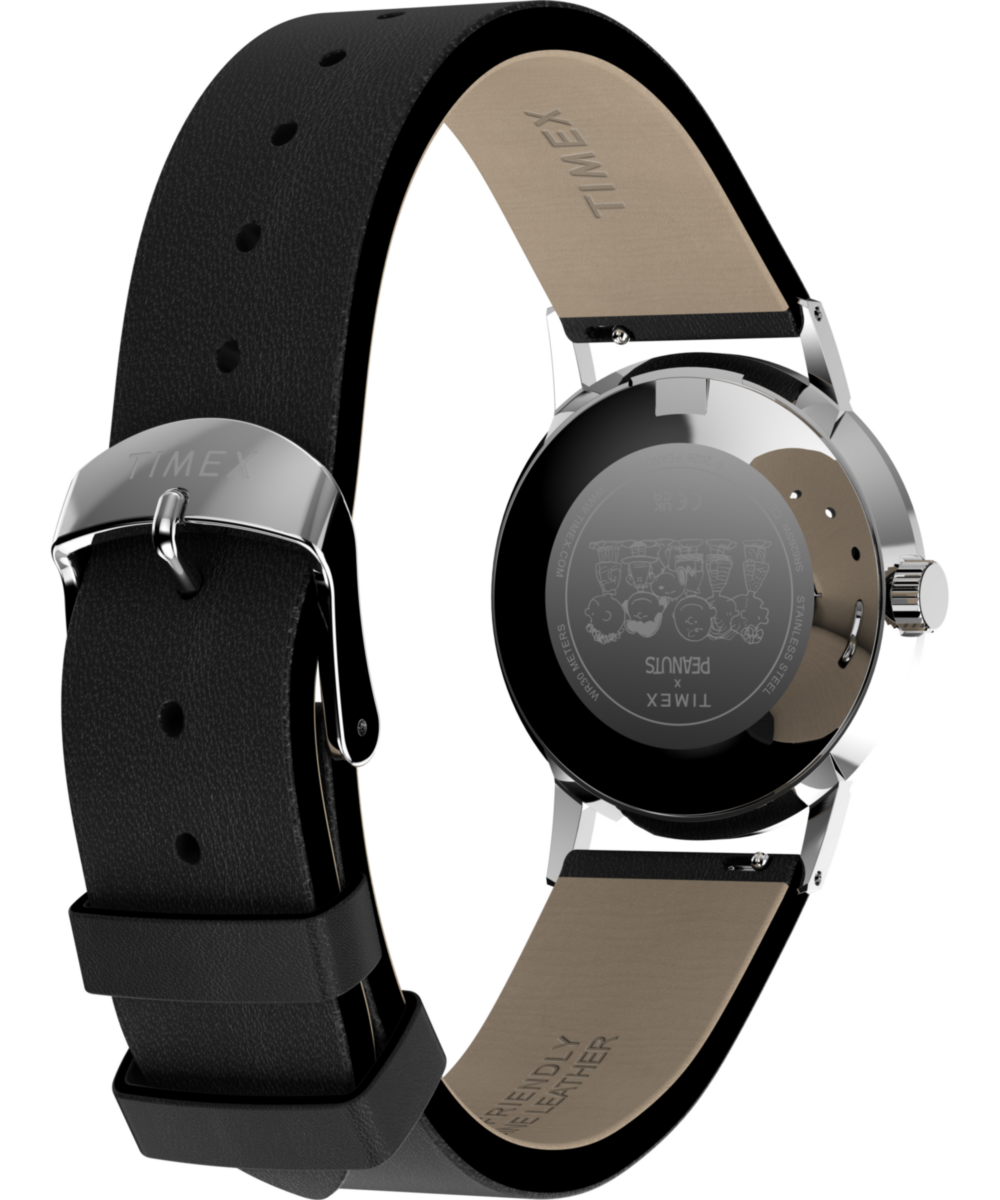 Peanuts® x Timex Marlin® Pickleball 38mm Leather Strap Watch - Image 6