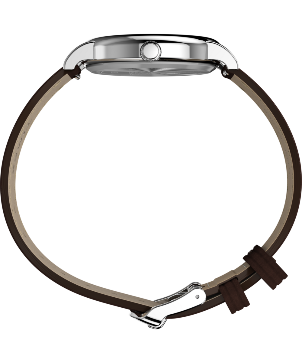 Peanuts® x Timex Weekender Baseball 38mm Leather Strap Watch - Image 2