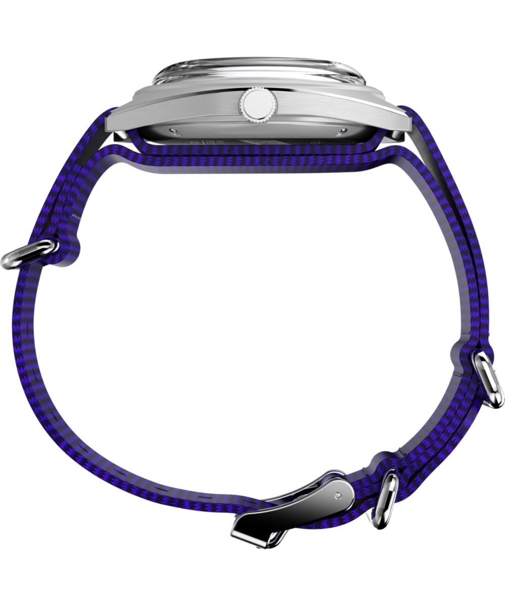 Worn & Wound x Timex Whirlpool 37mm Fabric Strap Watch - Image 5