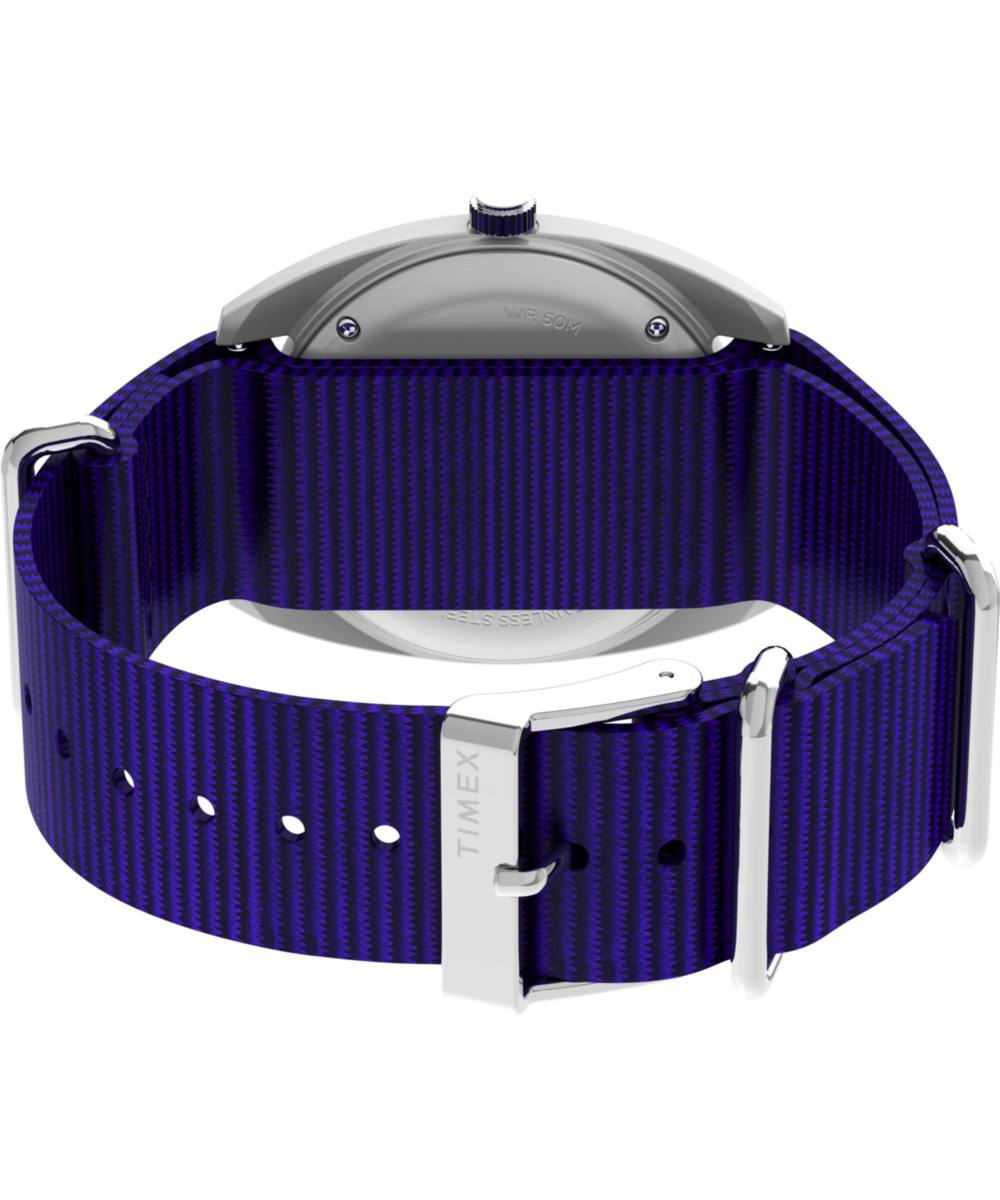 Worn & Wound x Timex Whirlpool 37mm Fabric Strap Watch - Image 8