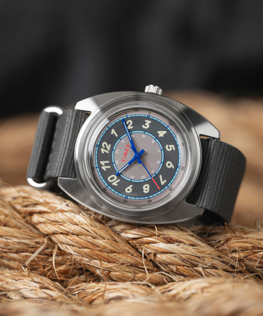 Worn & Wound x Timex Storm 37mm Fabric Strap Watch - Image 6