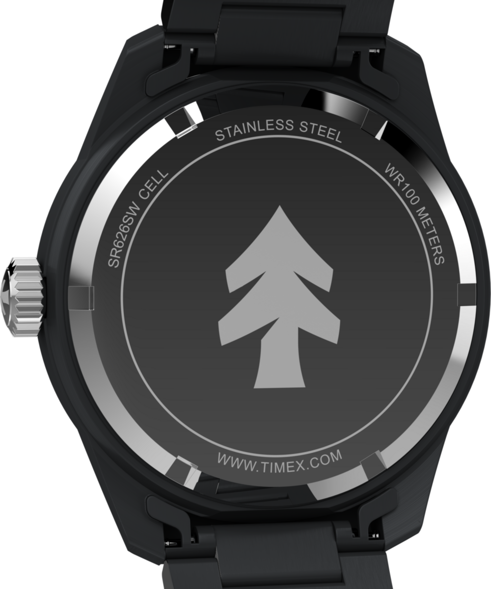 Huckberry x Timex 1979 Black Max 41mm Stainless Steel Bracelet Watch - Image 4