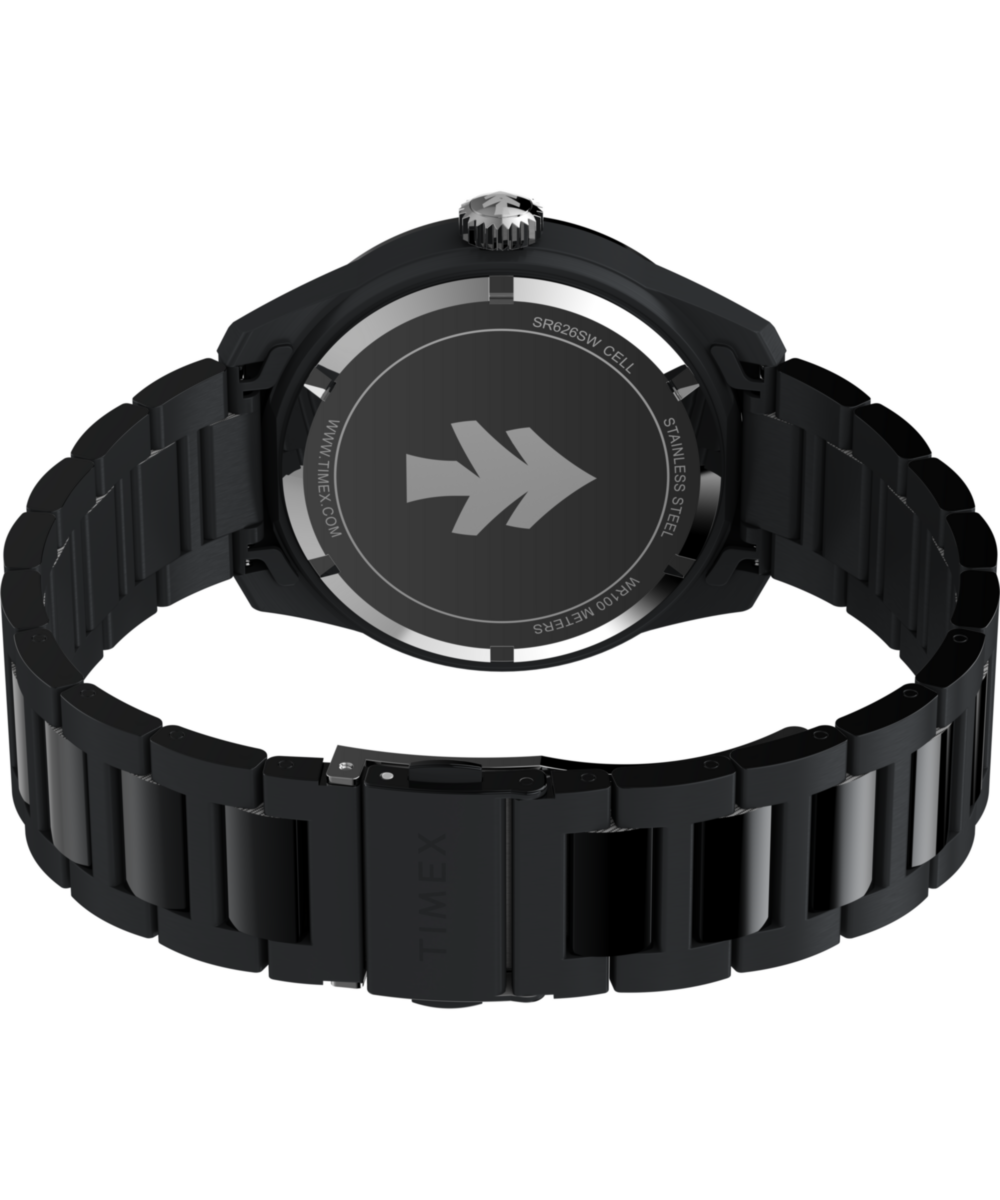 Huckberry x Timex 1979 Black Max 41mm Stainless Steel Bracelet Watch - Image 5