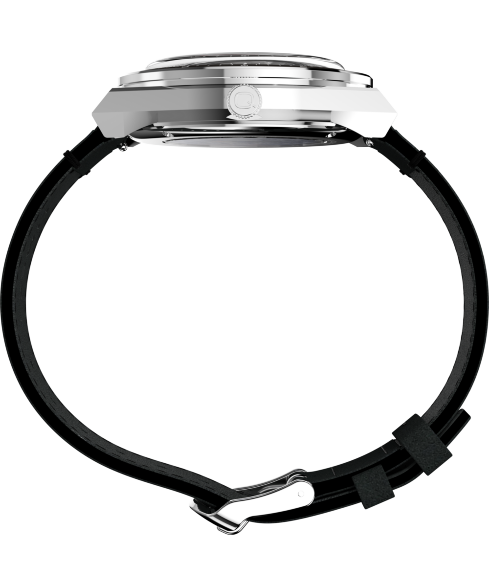 Q Timex NASA 40mm Leather Strap Watch - Image 3