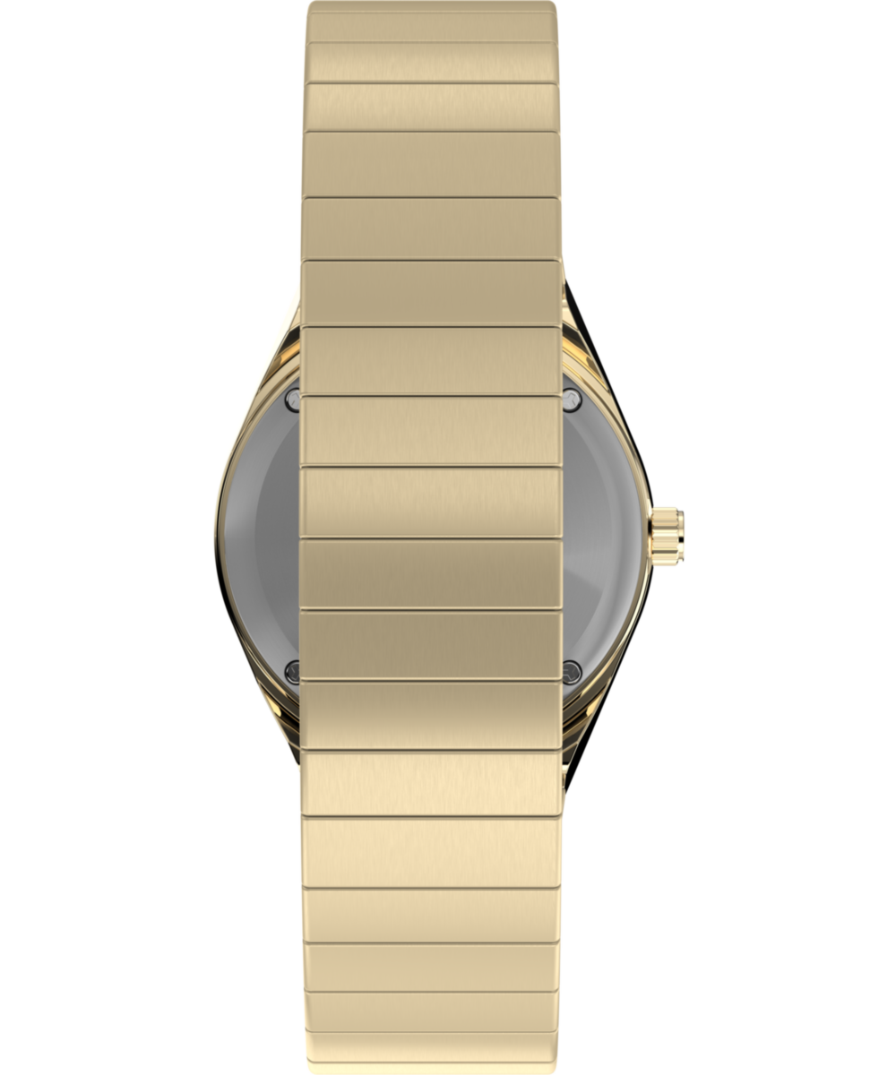 Q Timex® Mini 30mm Stainless Steel Expansion Band Watch - Image 4