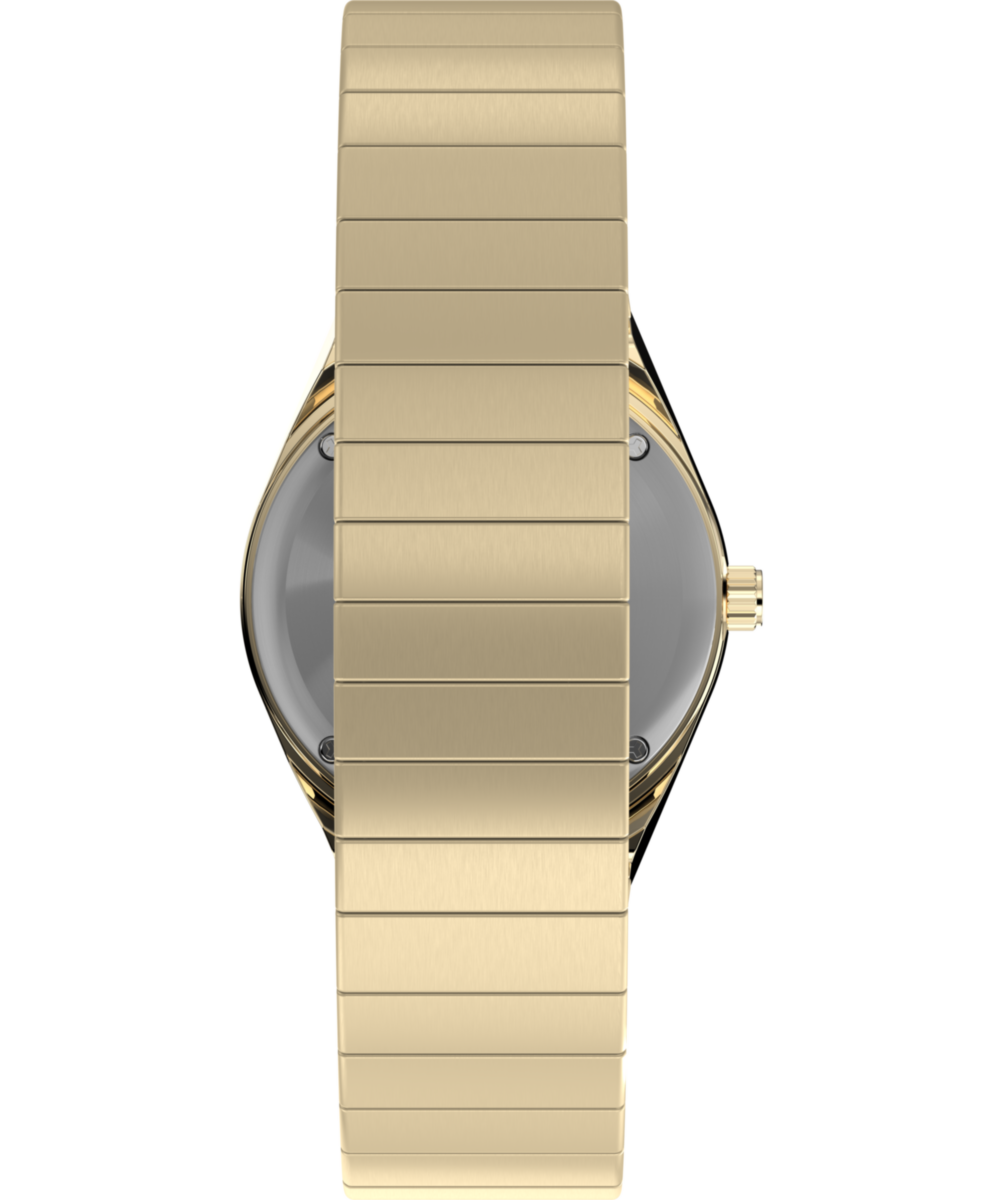 Q Timex® Mini 30mm Stainless Steel Expansion Band Watch - Image 4