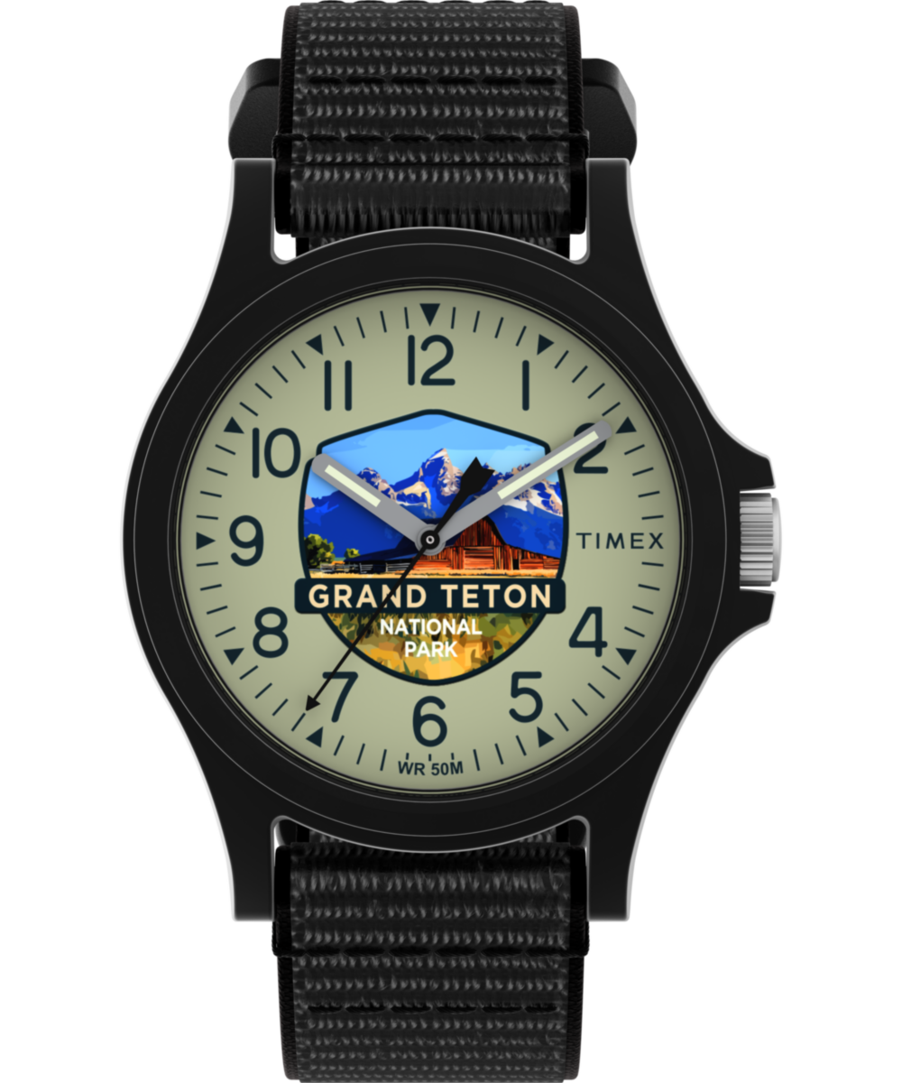 Timex Grand Teton National Park 40mm Fabric Strap Watch