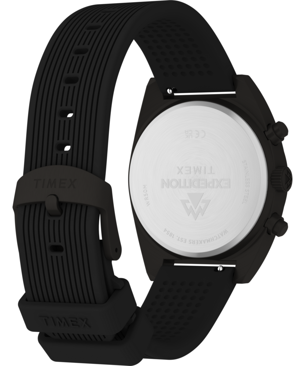 Expedition® Capstone Chronograph 41mm Silicone Strap Watch - Image 6