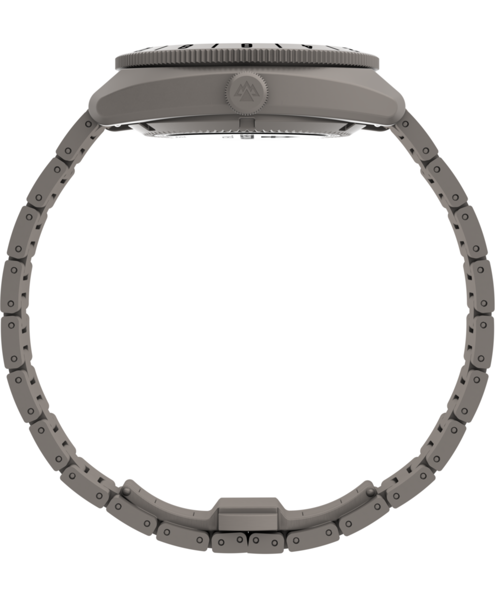 Expedition® Pioneer Titanium Automatic GMT 41mm Titanium Bracelet Watch - Image 3