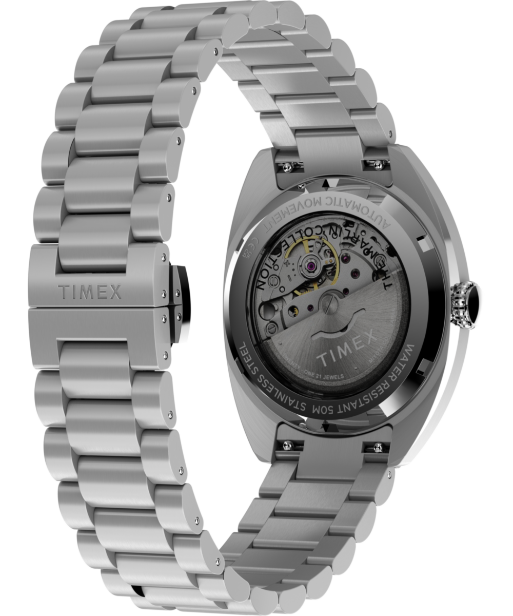 Marlin® Draper Automatic 37mm Stainless Steel Bracelet Watch - Image 6