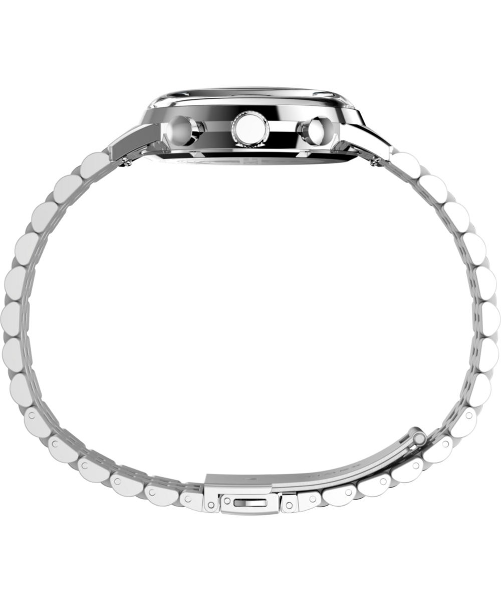 Marlin® Chronograph Tachymeter 40mm Stainless Steel Bracelet Watch - Image 2