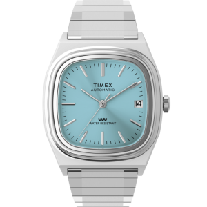 Timex® Automatic 1983 E Line 34mm Stainless Steel Expansion Band Watch