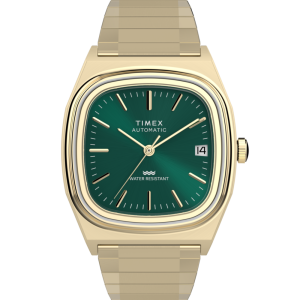 Timex® Automatic 1983 E Line 34mm Stainless Steel Expansion Band Watch