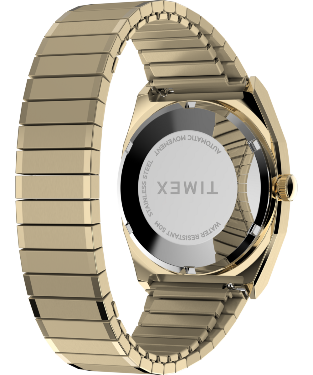 Timex® Automatic 1983 E Line 34mm Stainless Steel Expansion Band Watch - Image 6