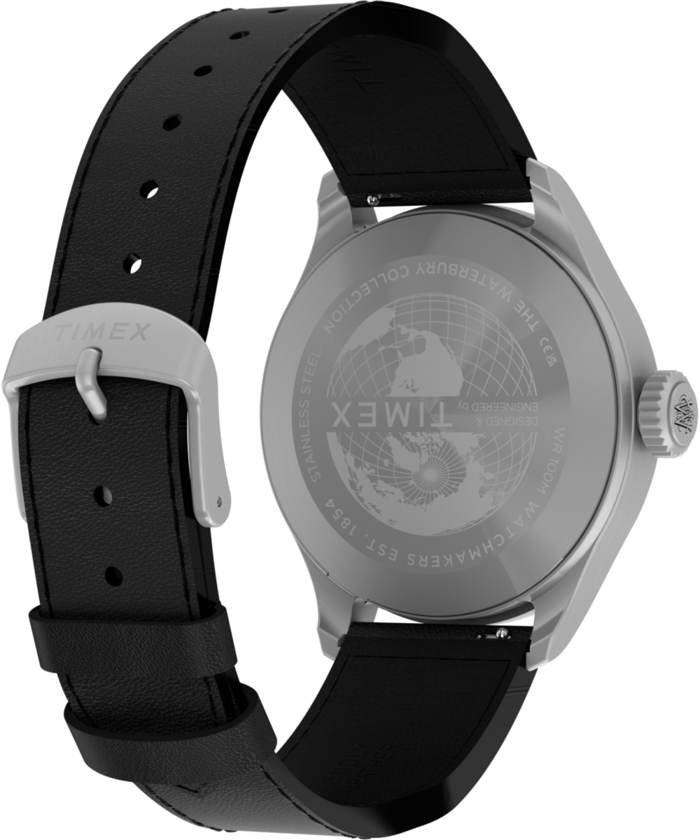 Waterbury Ace 41mm Leather Strap Watch - Image 6