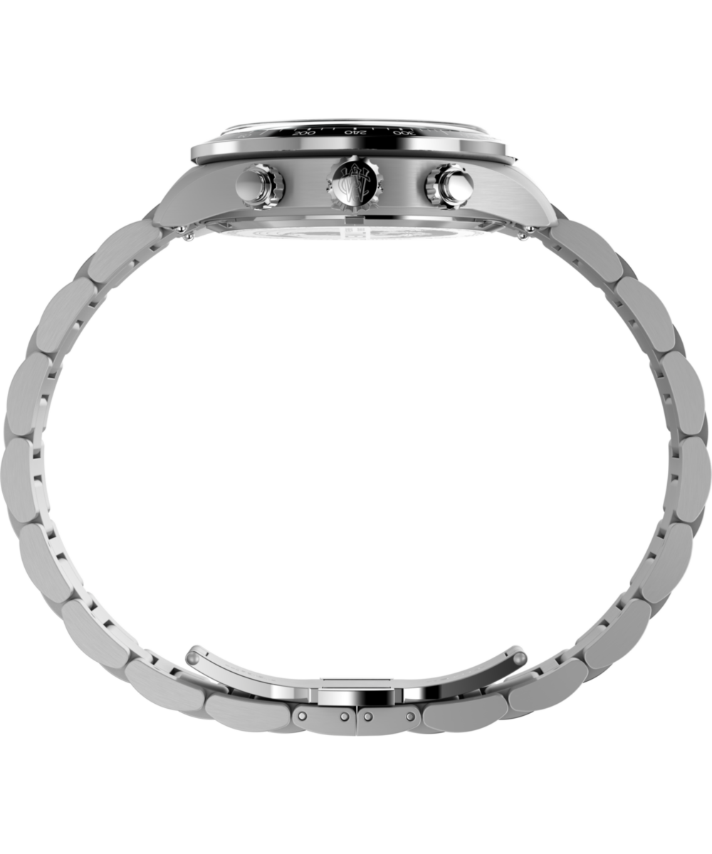 Waterbury Heritage Chronograph 39mm Stainless Steel Bracelet Watch - Image 3