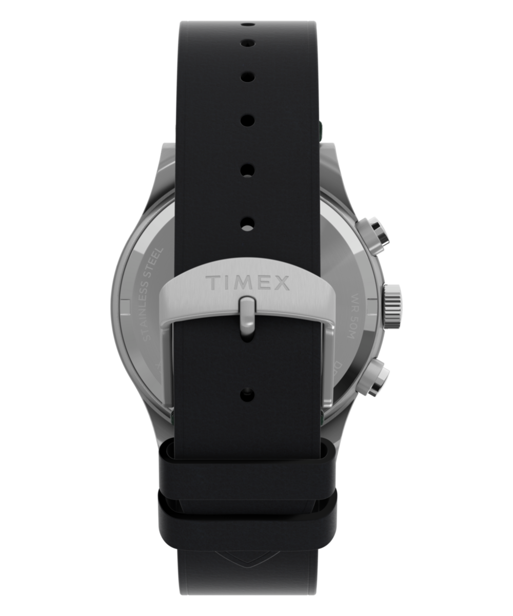 MK1® Chronograph 40mm Leather Strap Watch - Image 4