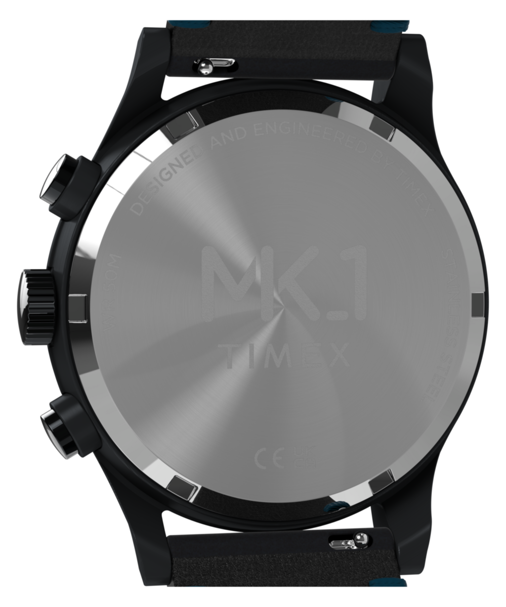 MK1® Chronograph 40mm Leather Strap Watch - Image 5