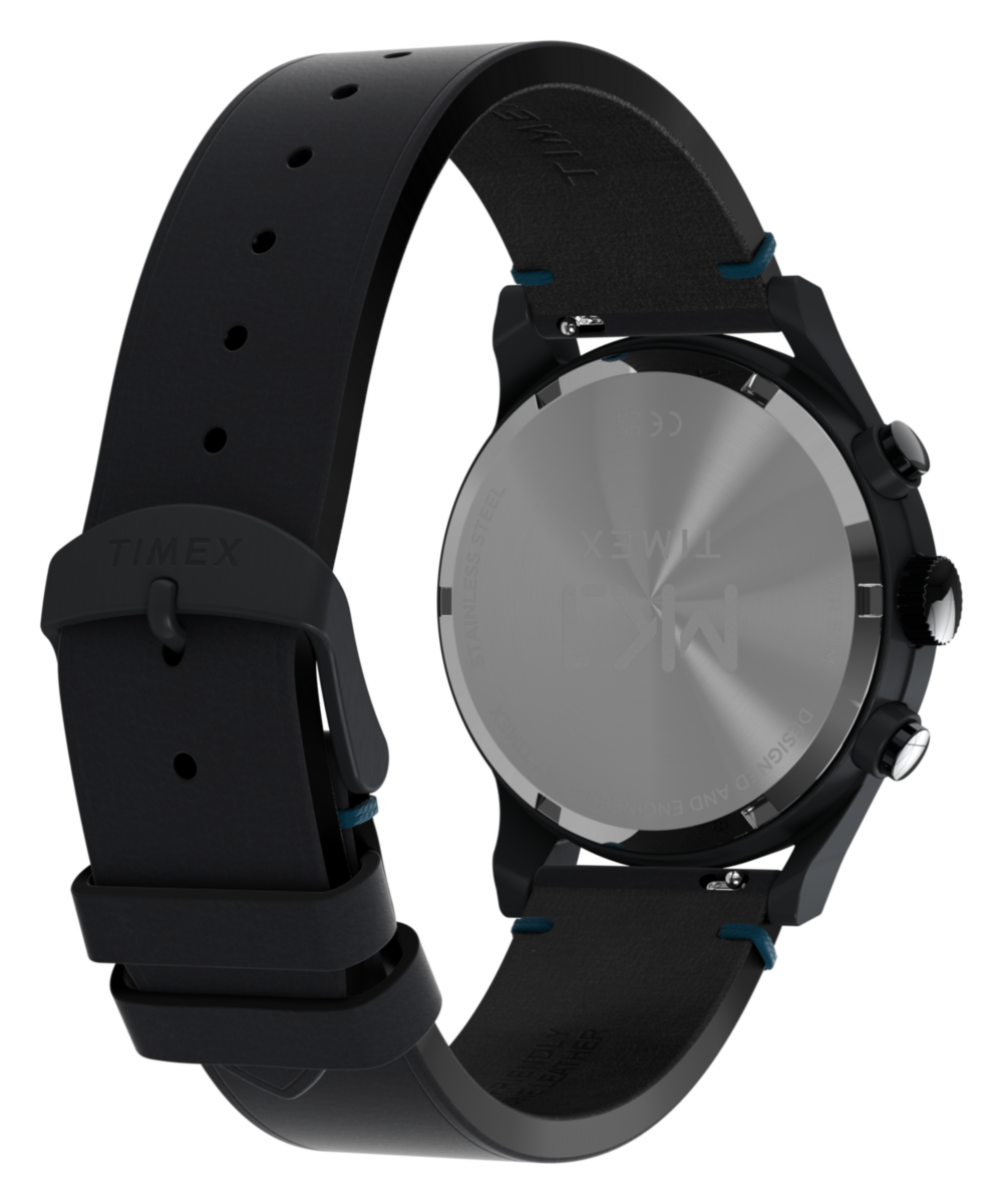 MK1® Chronograph 40mm Leather Strap Watch - Image 6