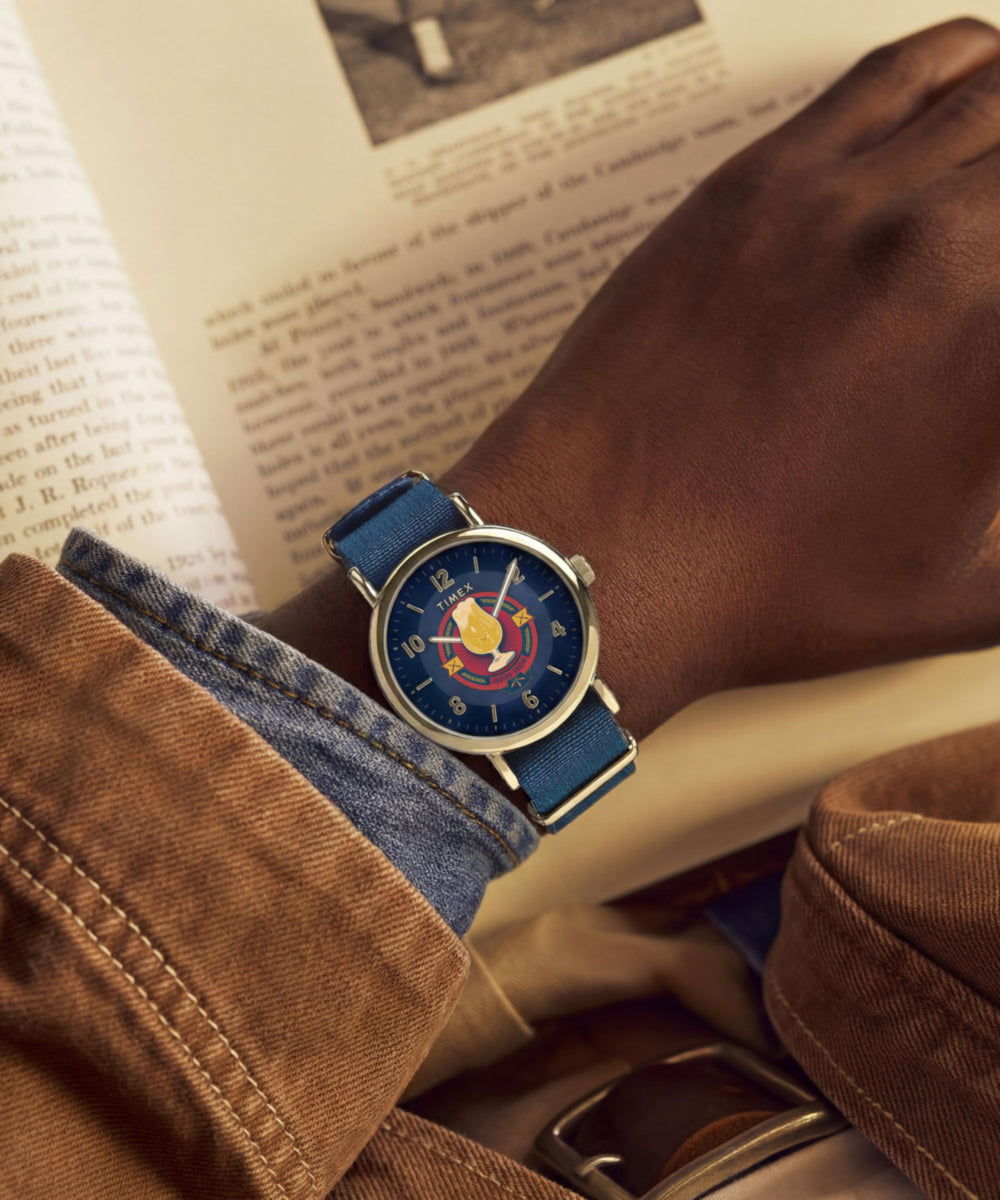 Harry Potter x Timex Weekender Butterbeer 40mm Fabric Strap Watch - Image 2