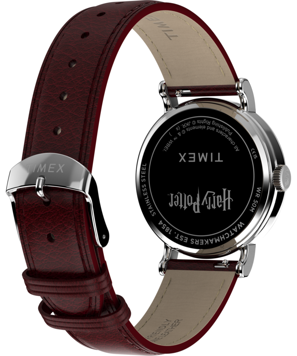 Harry Potter x Timex Weekender Platform 9 3/4 37mm Leather Strap Watch - Image 6