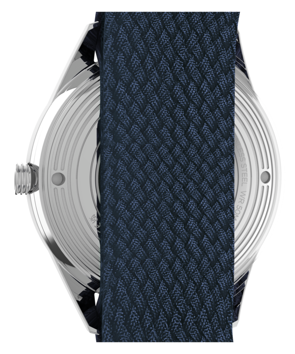 Peanuts® x Timex Marlin® Jet Automatic Easy Rider 38mm Fabric Strap Watch - Image 5