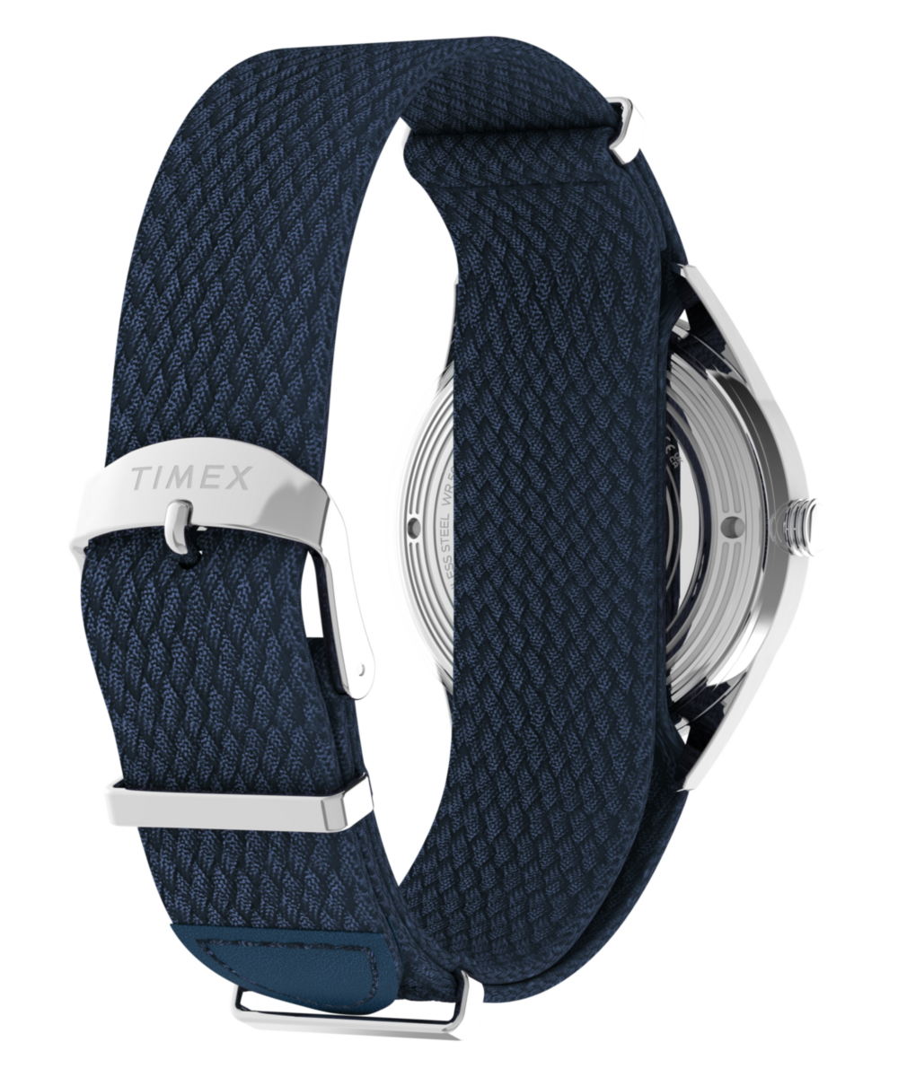 Peanuts® x Timex Marlin® Jet Automatic Easy Rider 38mm Fabric Strap Watch - Image 6