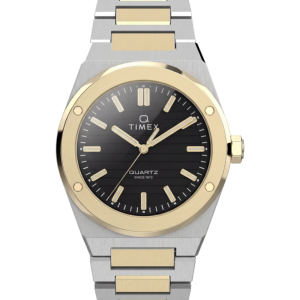 Q Timex Marbella 40.5mm Stainless Steel Bracelet Watch