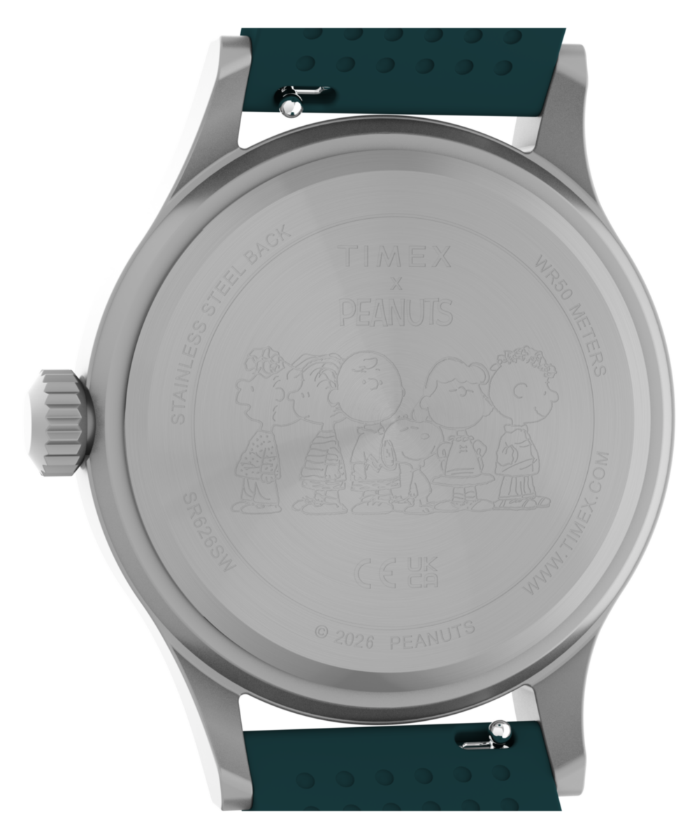 Peanuts® x Timex Expedition® Scout 40mm Silicone Strap Watch - Image 5