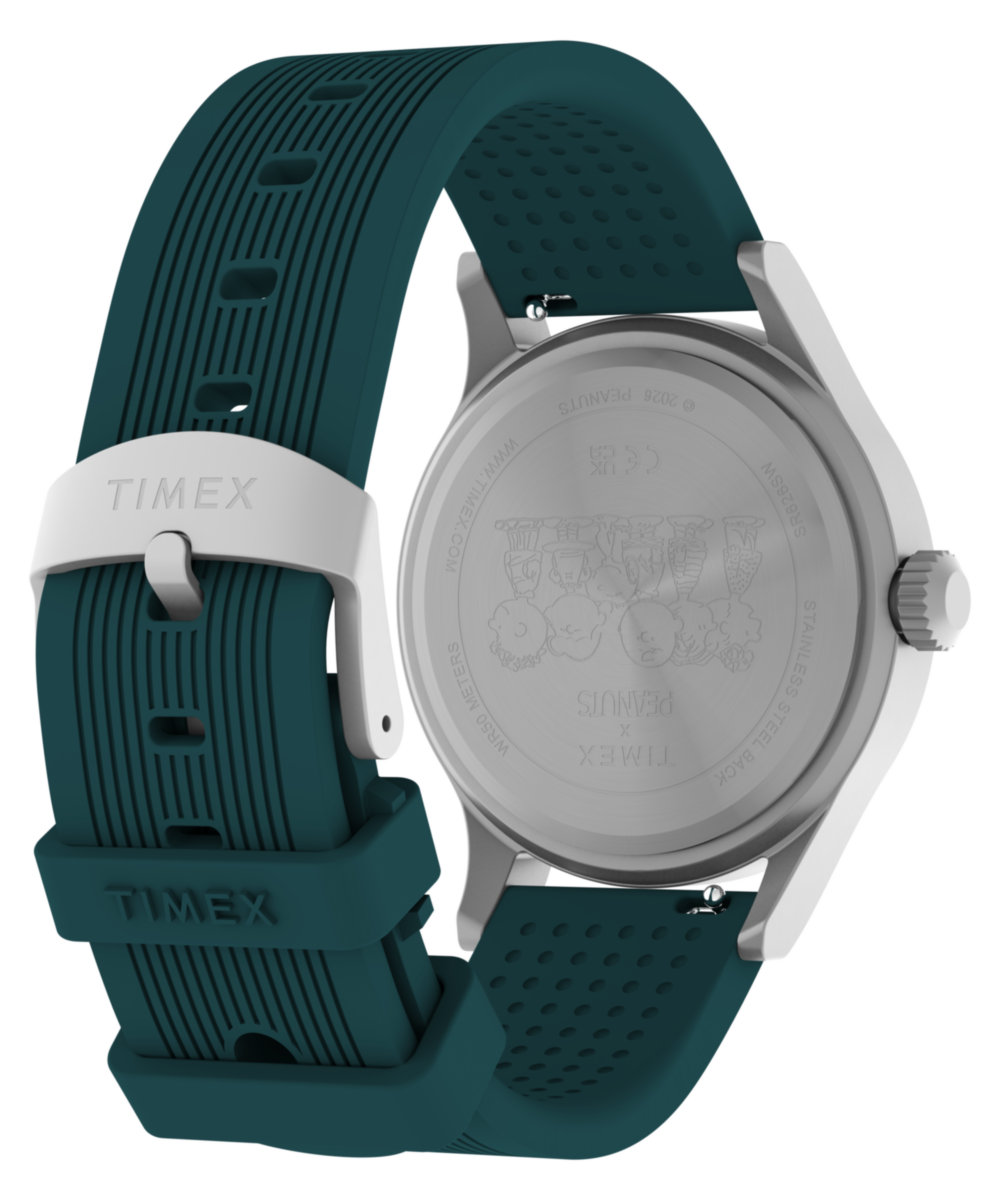 Peanuts® x Timex Expedition® Scout 40mm Silicone Strap Watch - Image 6